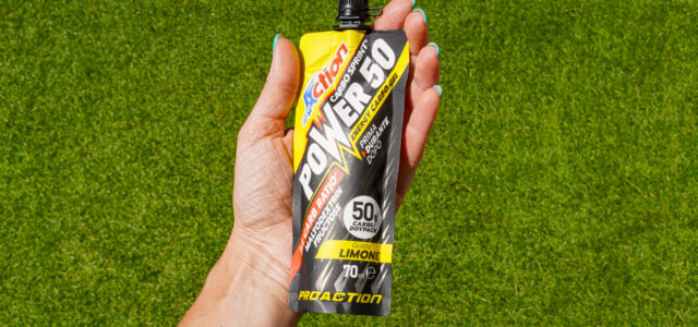 PROACTION LANCIA CARBO SPRINT POWER 50 : GEL ENERGETICO CON 50 GR DI CARBOIDRATI